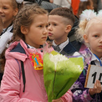 1 сентября в школе № 573